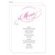 Romantic Script Foil Menu Cards Image 11 of 12
